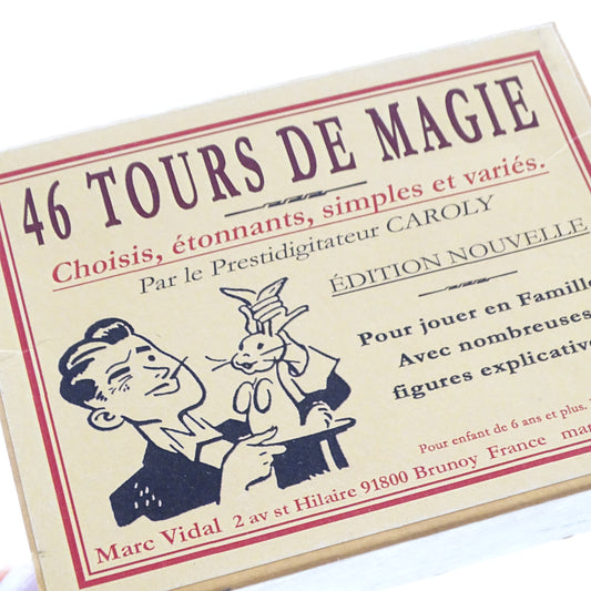 46 Tours de magie (Marc Vidal) VIDAL - Dès 6 ans | Ref 15079