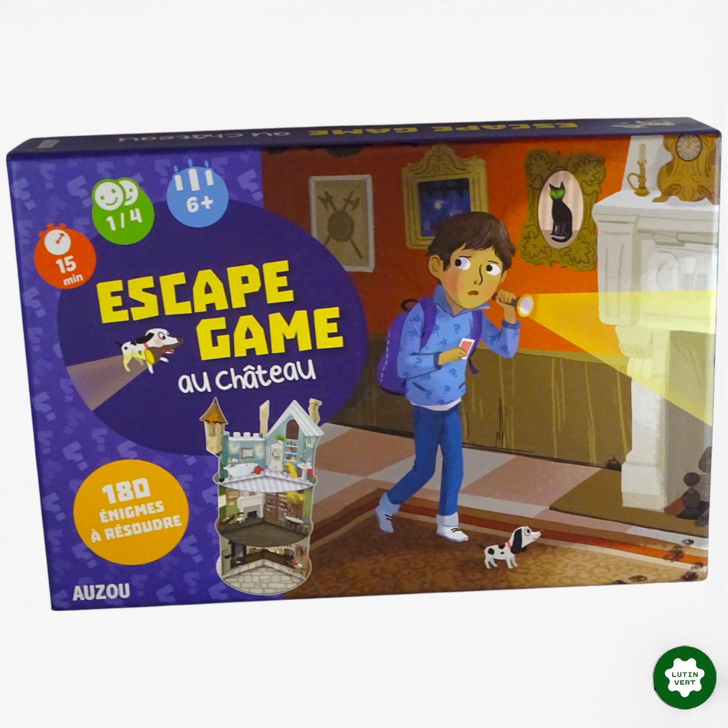 Escape game au château d'occasion AUZOU - Dès 6 ans | Ref 11205