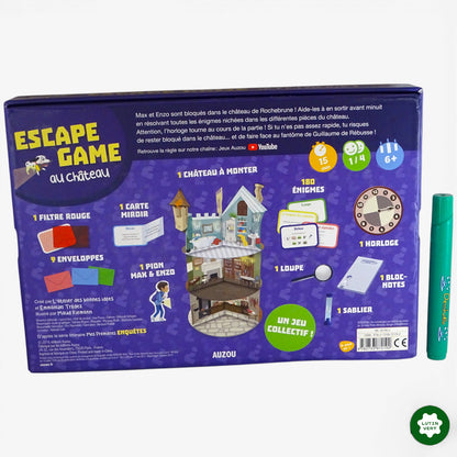 Escape game au château d'occasion AUZOU - Dès 6 ans | Ref 11205