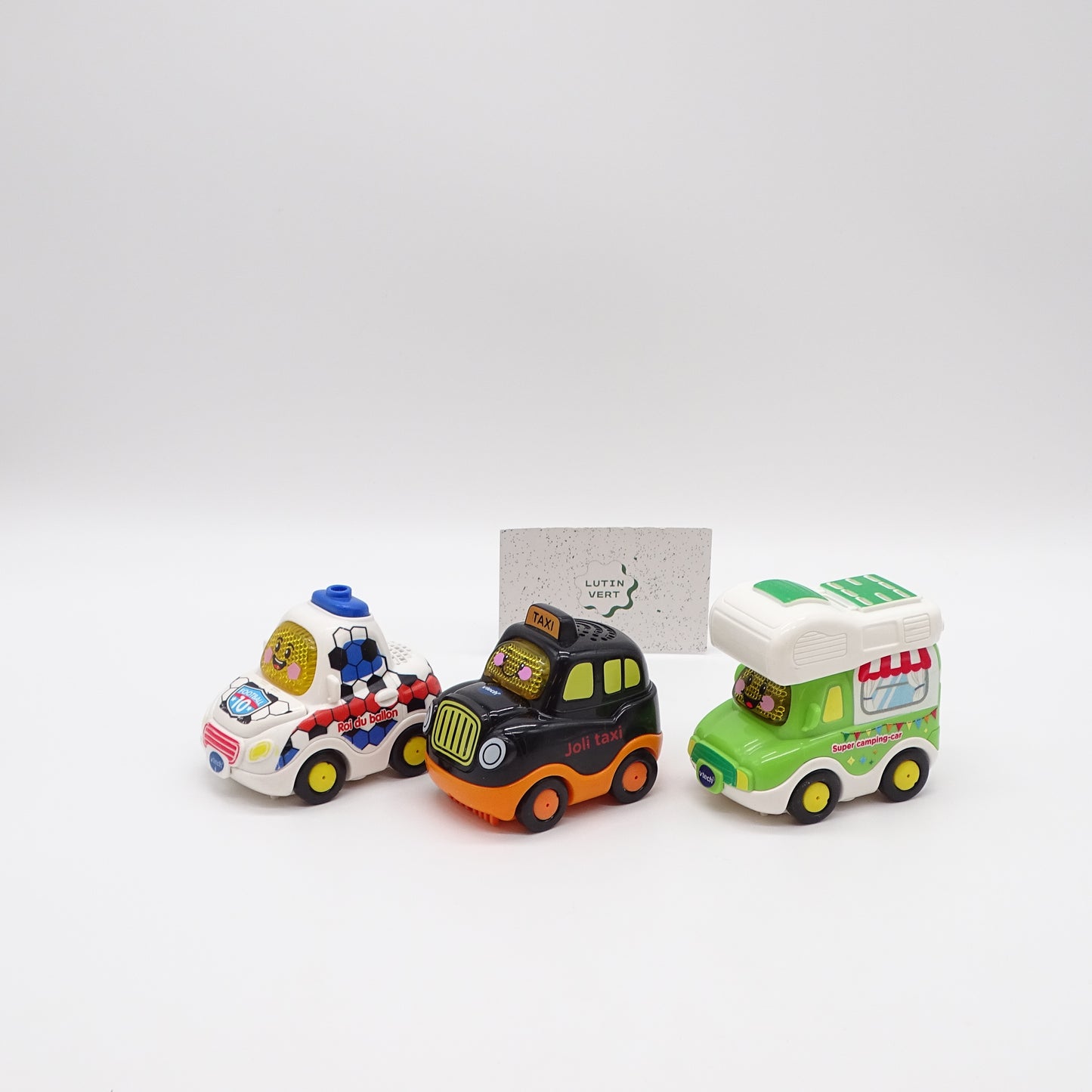 Lot de 3 Voitures de Ville VTECH - Dès 1 an | Ref 15086