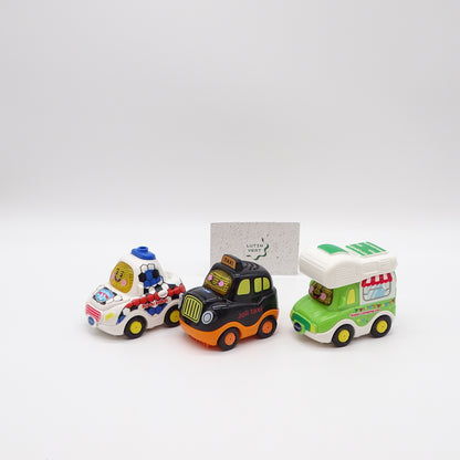 Lot de 3 Voitures de Ville VTECH - Dès 1 an | Ref 15086