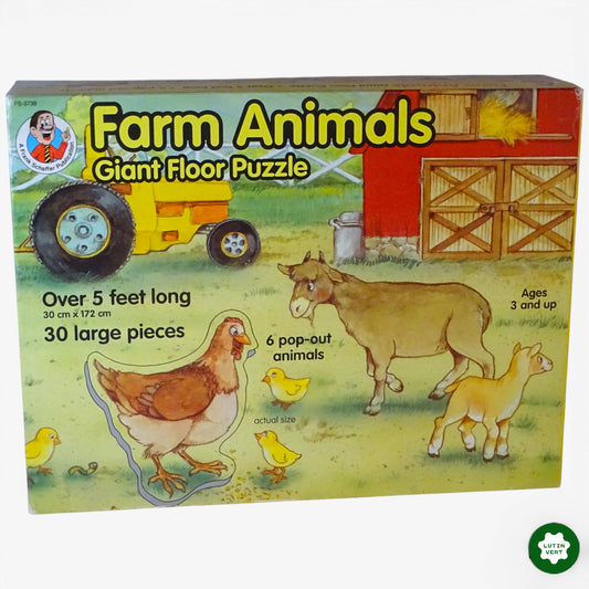 Puzzle de sol géant « Farm Animals » d'occasion FRANK SCHAFFER - Dès 3 ans | Ref 11209