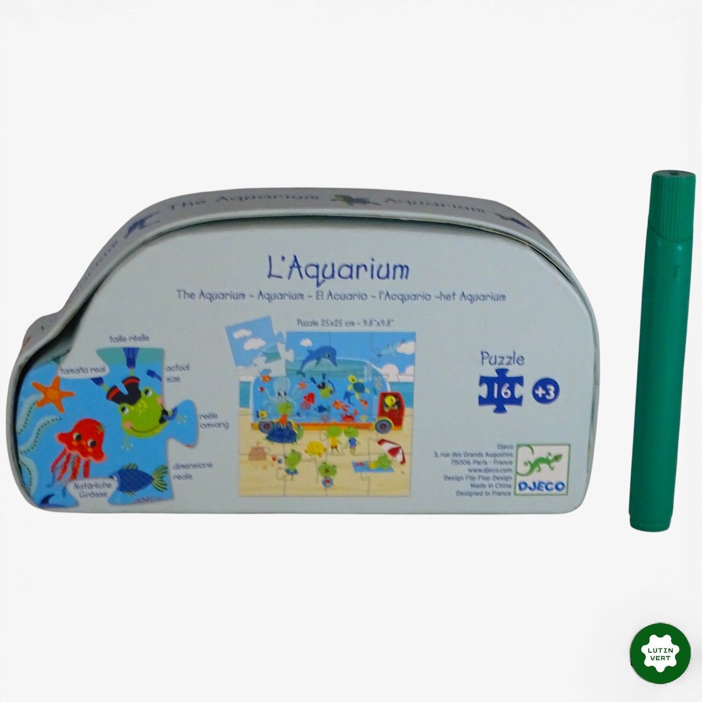 Puzzle « L’Aquarium » d'occasion DJECO - Dès 3 ans | Ref 11233