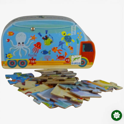 Puzzle « L’Aquarium » d'occasion DJECO - Dès 3 ans | Ref 11233