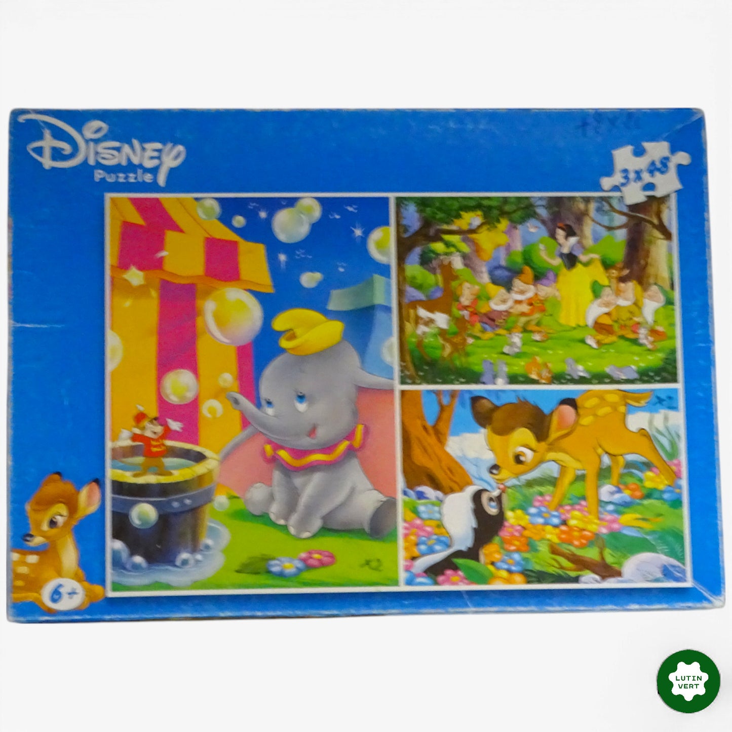 Puzzle Disney  3 x 48 pcs d'occasion CLEMENTONI - Dès 6 ans | Ref 11237