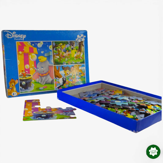 Puzzle Disney  3 x 48 pcs d'occasion CLEMENTONI - Dès 6 ans | Ref 11237