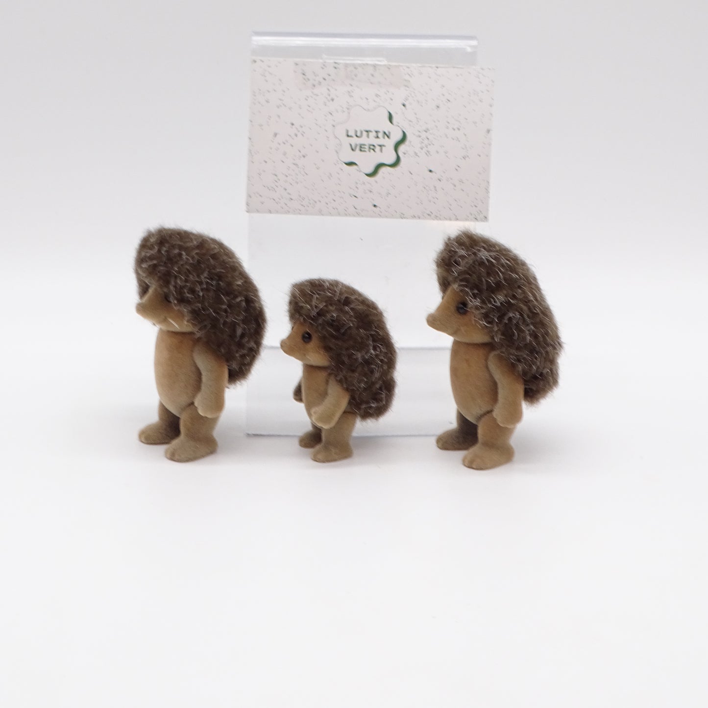 Lot de 3 personnages Hérissons Sylvanian Families EPOCH - Dès 3 ans | Ref 15117