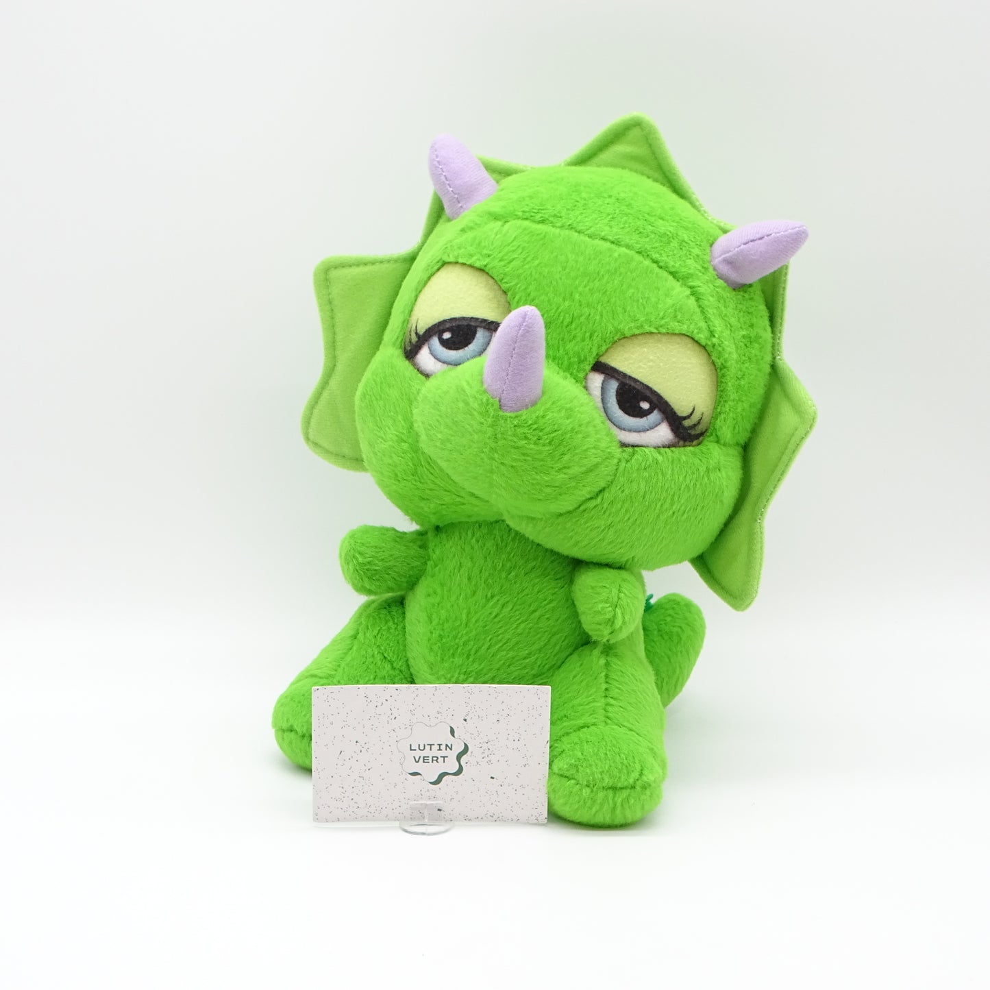 Peluche Tricératops vert CHARACTER.CO - Dès 2 ans | Ref 15120