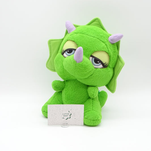 Peluche Tricératops vert CHARACTER.CO - Dès 2 ans | Ref 15120