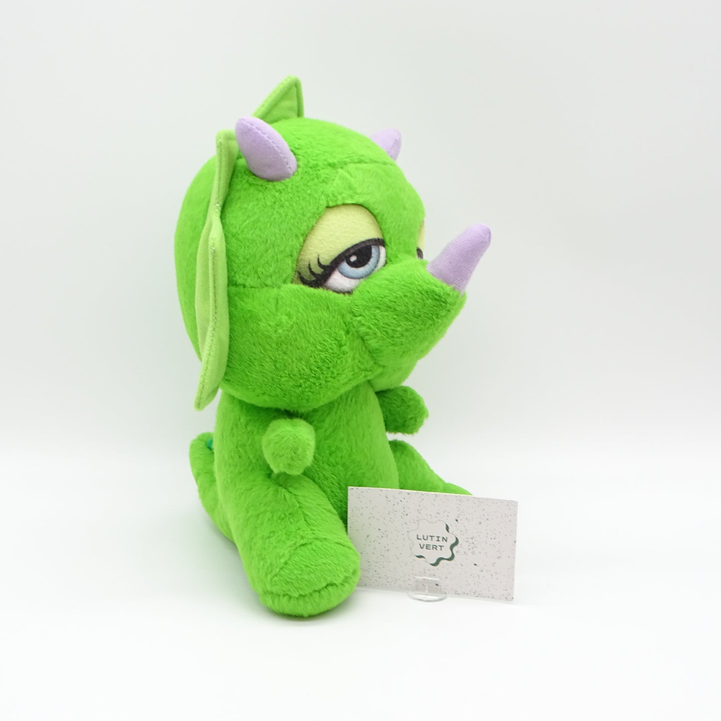 Peluche Tricératops vert CHARACTER.CO - Dès 2 ans | Ref 15120