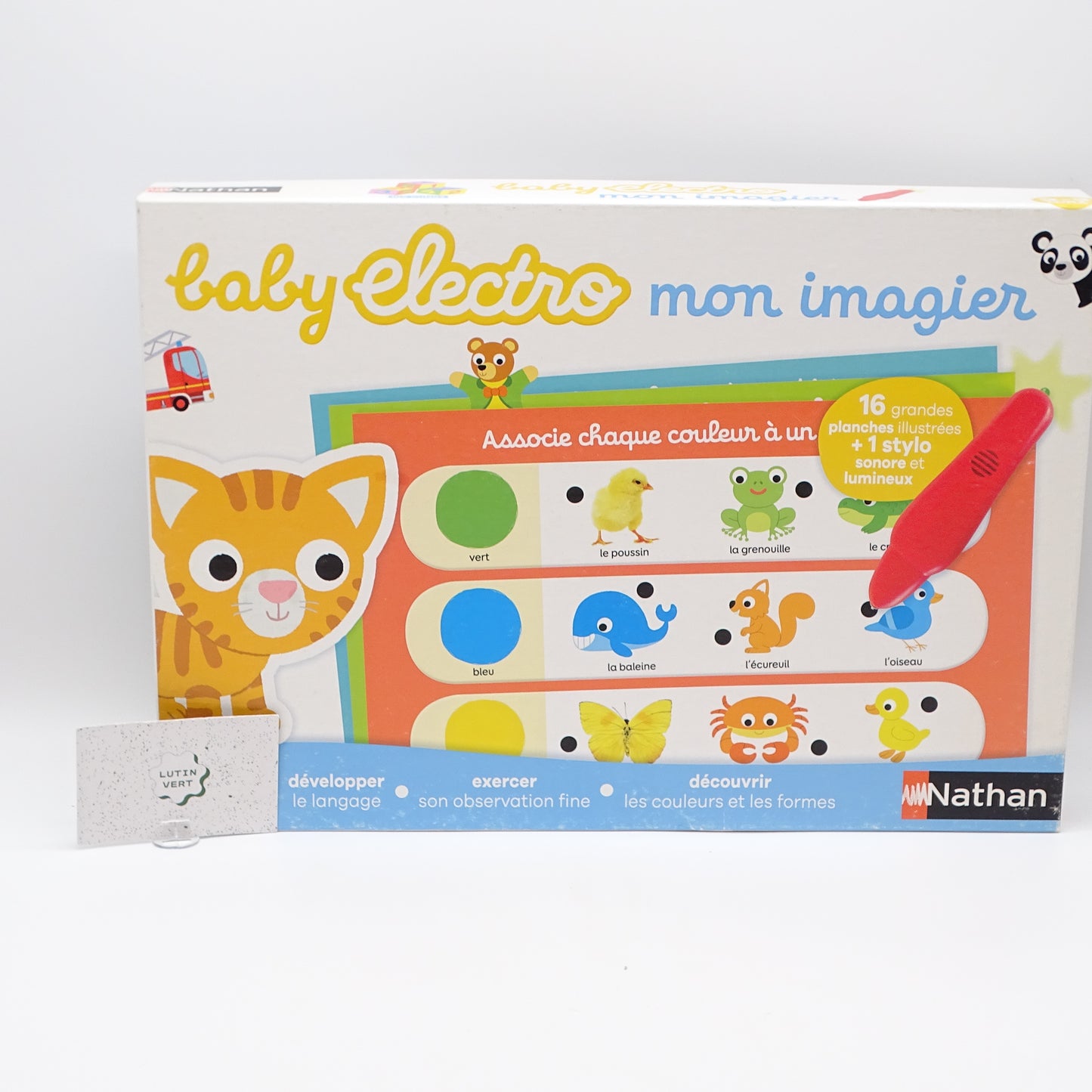Baby electro : mon imagier NATHAN - Dès 2 ans | Ref 15112