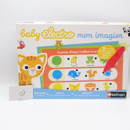 Baby electro : mon imagier NATHAN - Dès 2 ans | Ref 15112