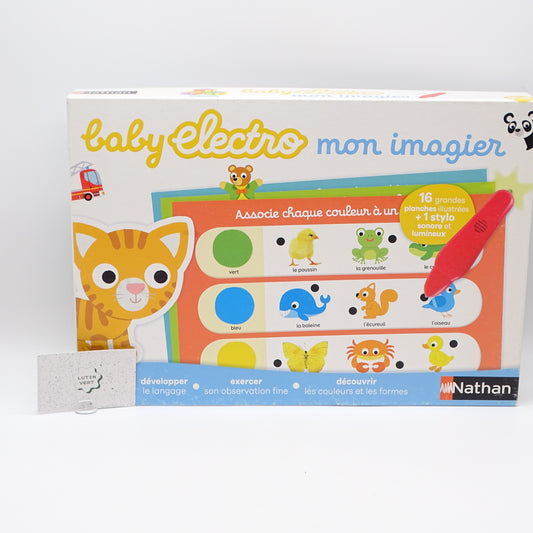 Baby electro : mon imagier NATHAN - Dès 2 ans | Ref 15112