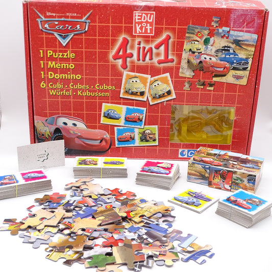 4 en 1 cars CLEMENTONI - Dès 3 ans | Ref 15121