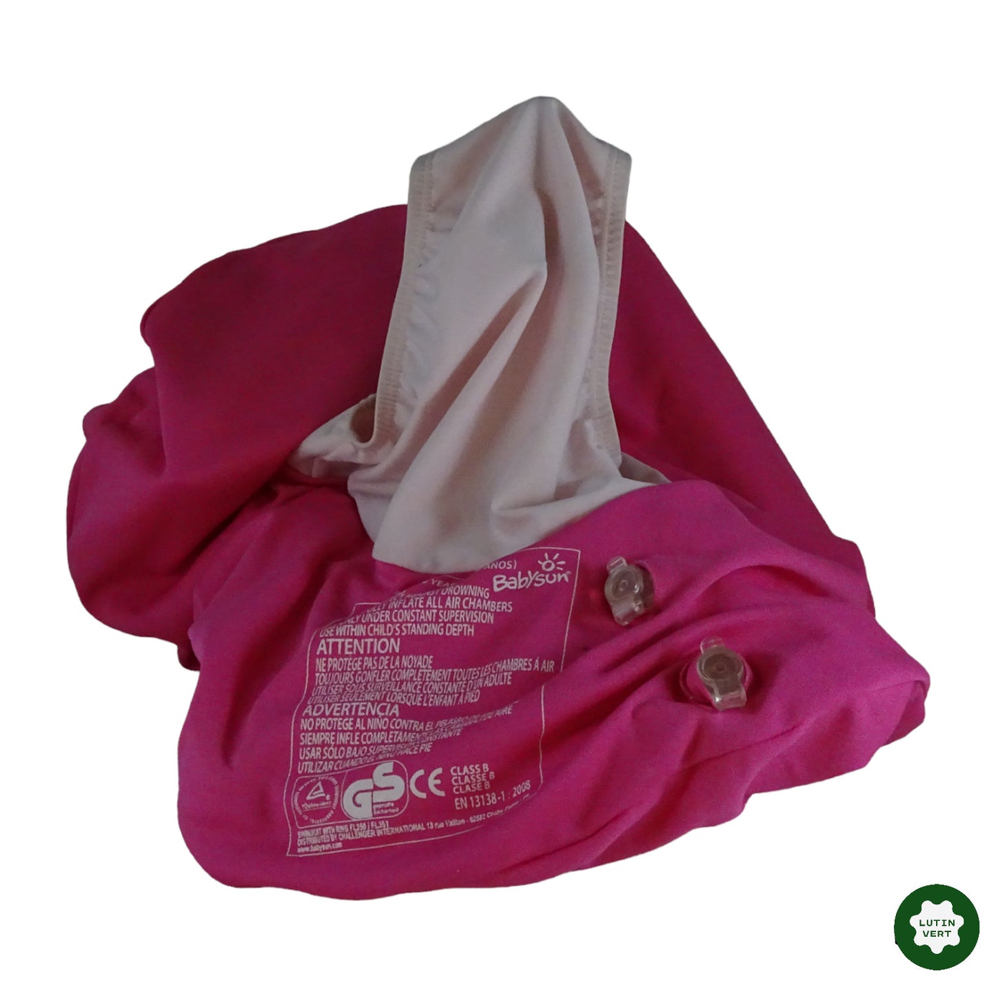 Bouée rose danseuse d'occasion BABYSUN - Dès 1 an | Lutin Vert Ref 6646