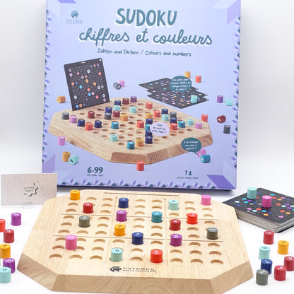 Sudoku chiffres et couleurs  NATURE DÉCOUVERTES - Dès 6 ans | Ref 15141