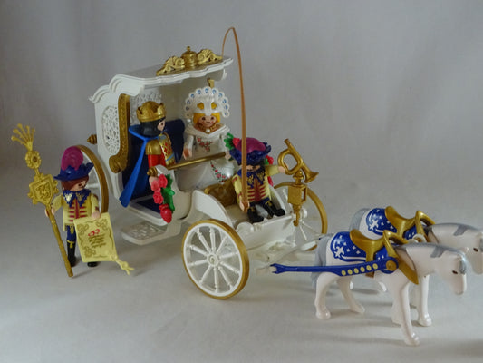 Carosse royal des mariés 4258 d'occasion PLAYMOBIL - Dès 4 ans | Ref 11310