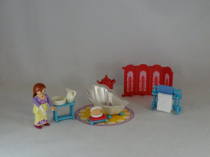 Salle de bains royale d'occasion Playmobil - Dès 4 ans | Ref 11316