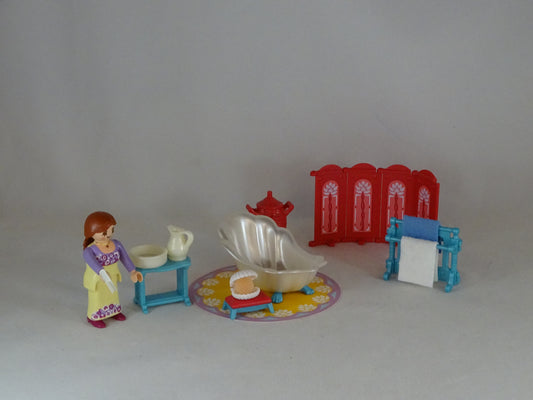 Salle de bains royale d'occasion Playmobil - Dès 4 ans | Ref 11316