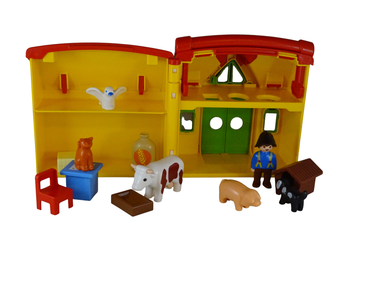 Ferme transportable avec animaux d'occasion Playmobil - Dès 1 an | Ref 11314
