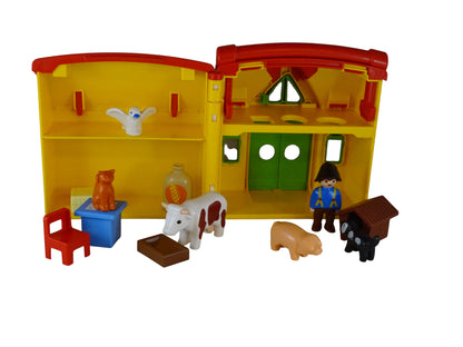 Ferme transportable avec animaux d'occasion Playmobil - Dès 1 an | Ref 11314