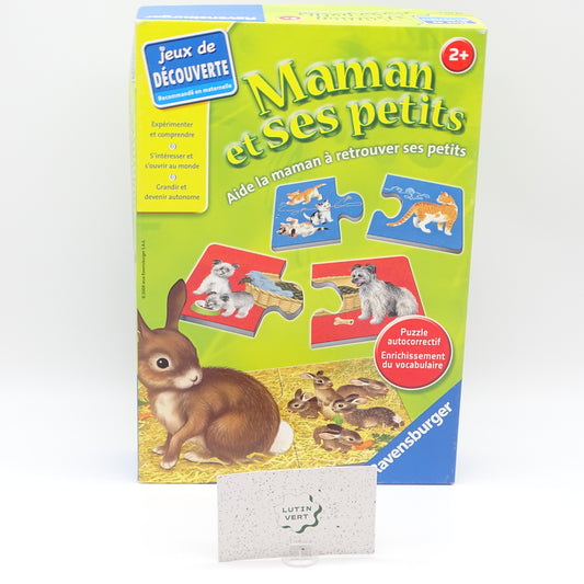 Maman et ses petits  RAVENSBURGER - Dès 2 ans | Ref 15148