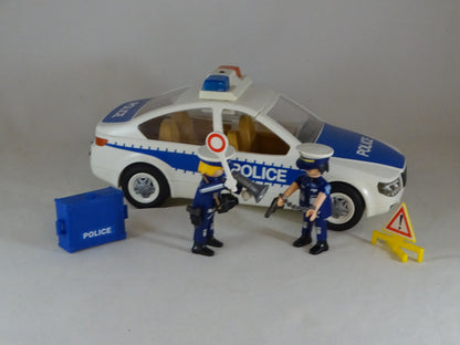 Voiture de police  d'occasion PLAYMOBIL - Dès 4 ans | Ref 11318