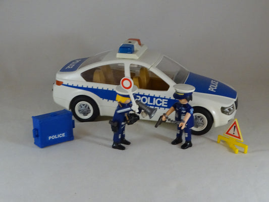 Voiture de police  d'occasion PLAYMOBIL - Dès 4 ans | Ref 11318