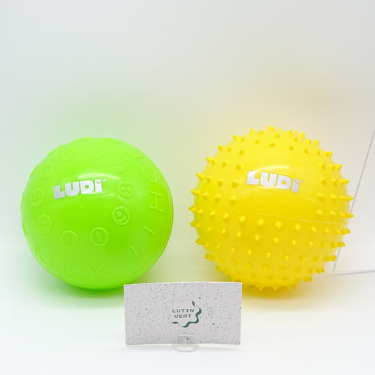 Balles Sensorielles  LUDI - Dès 6 mois | Ref 15155