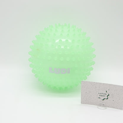Balle Sensorielle Phosphorescente LUDI - Dès 6 mois | Ref 15152
