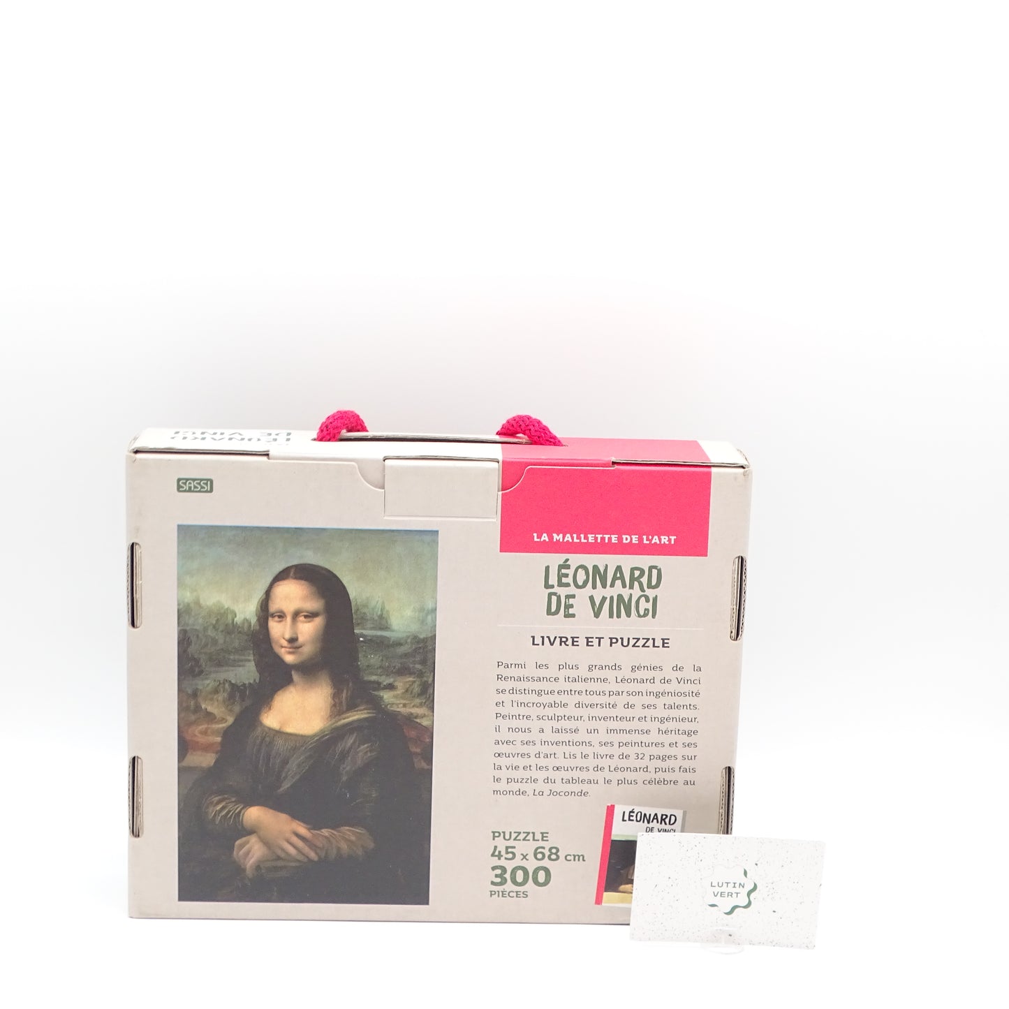 Puzzle Léonard De Vinci SASSI - Dès 6 ans | Ref 15175