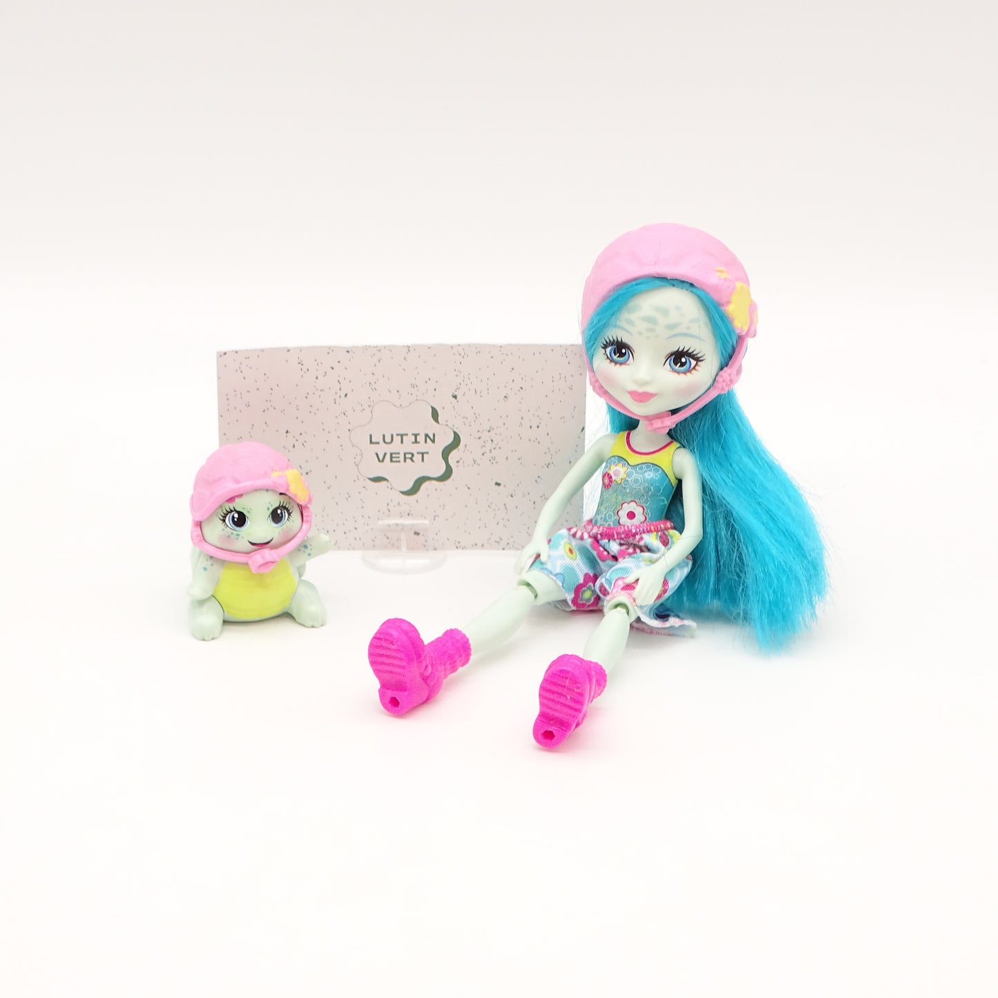 Poupée Enchantimals Taylee Turtle et sa tortue Bounder MATTEL - Dès 4 ans | Ref 15184