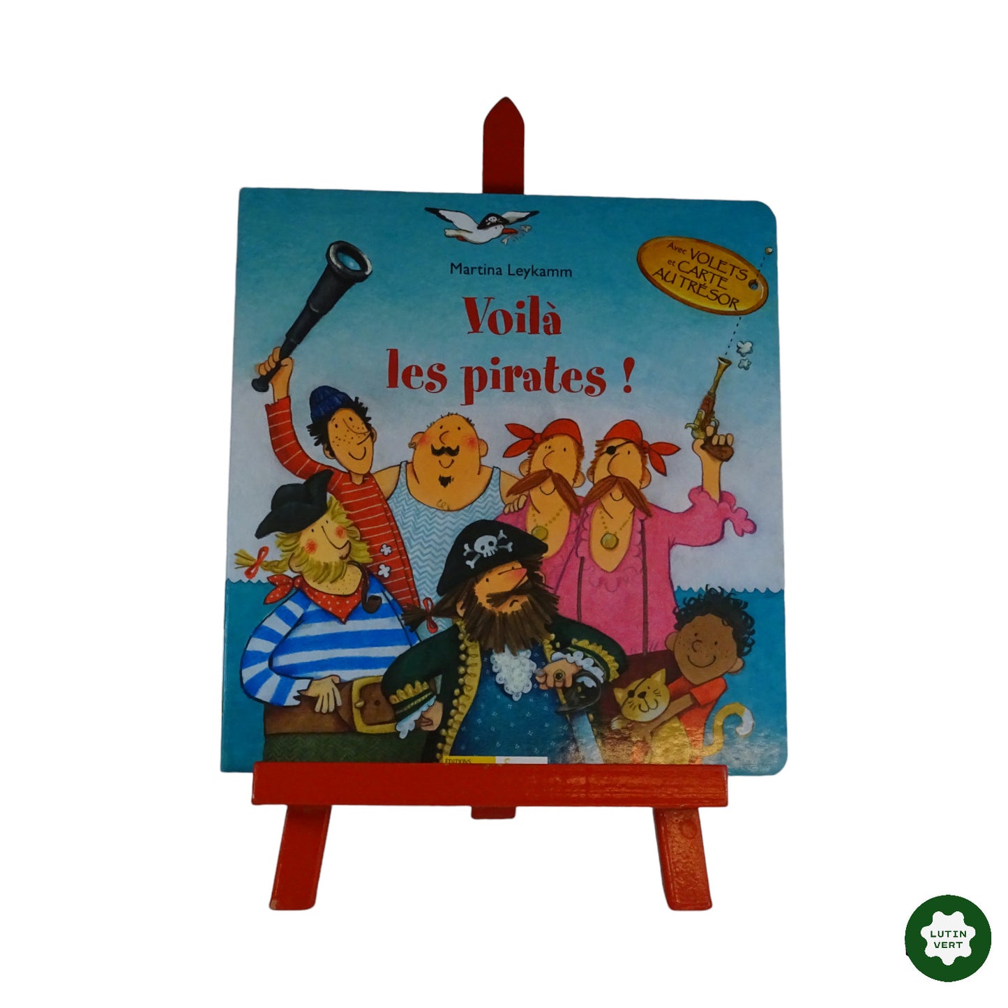 Voilà les Pirates d'occasion  - Dès 2 ans | Lutin Vert Ref 6642