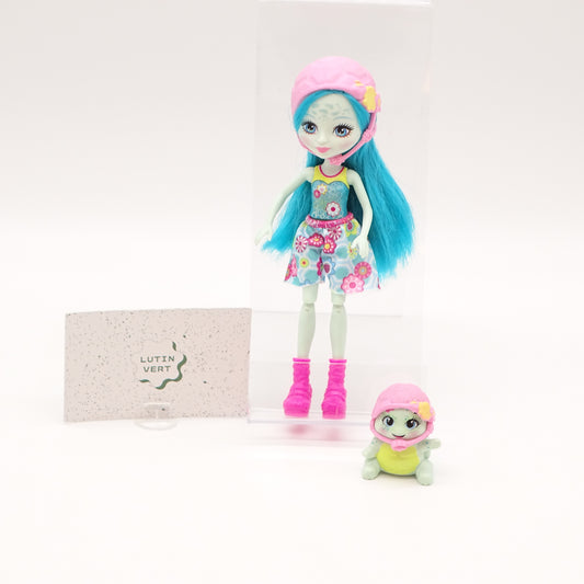 Poupée Enchantimals Taylee Turtle et sa tortue Bounder MATTEL - Dès 4 ans | Ref 15184