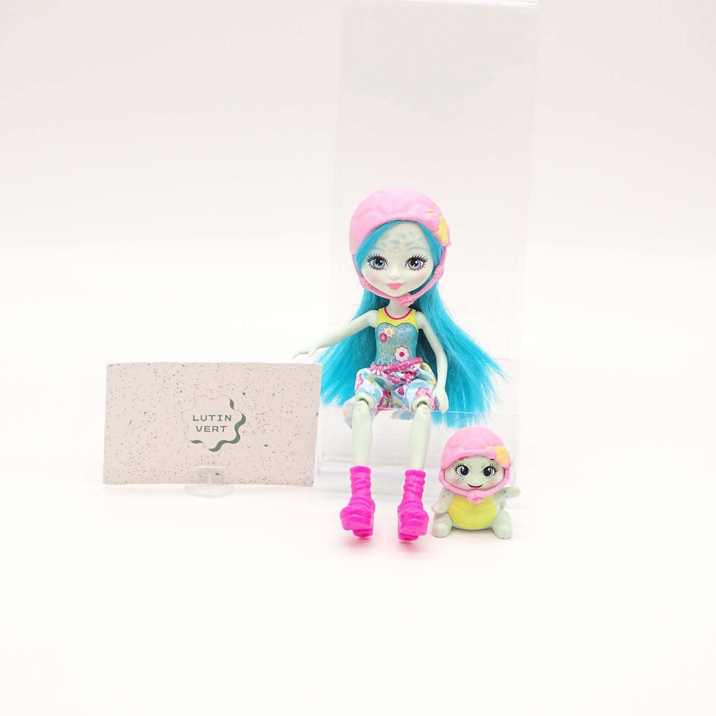 Poupée Enchantimals Taylee Turtle et sa tortue Bounder MATTEL - Dès 4 ans | Ref 15184