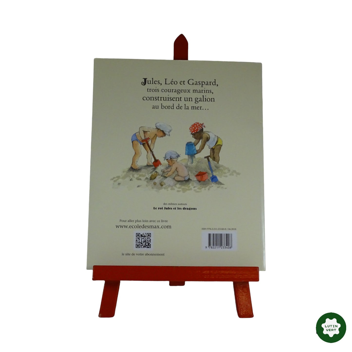 Capitaine Jules et les Pirates d'occasion L’école des Loisirs - Dès 3 ans | Lutin Vert Ref 6638