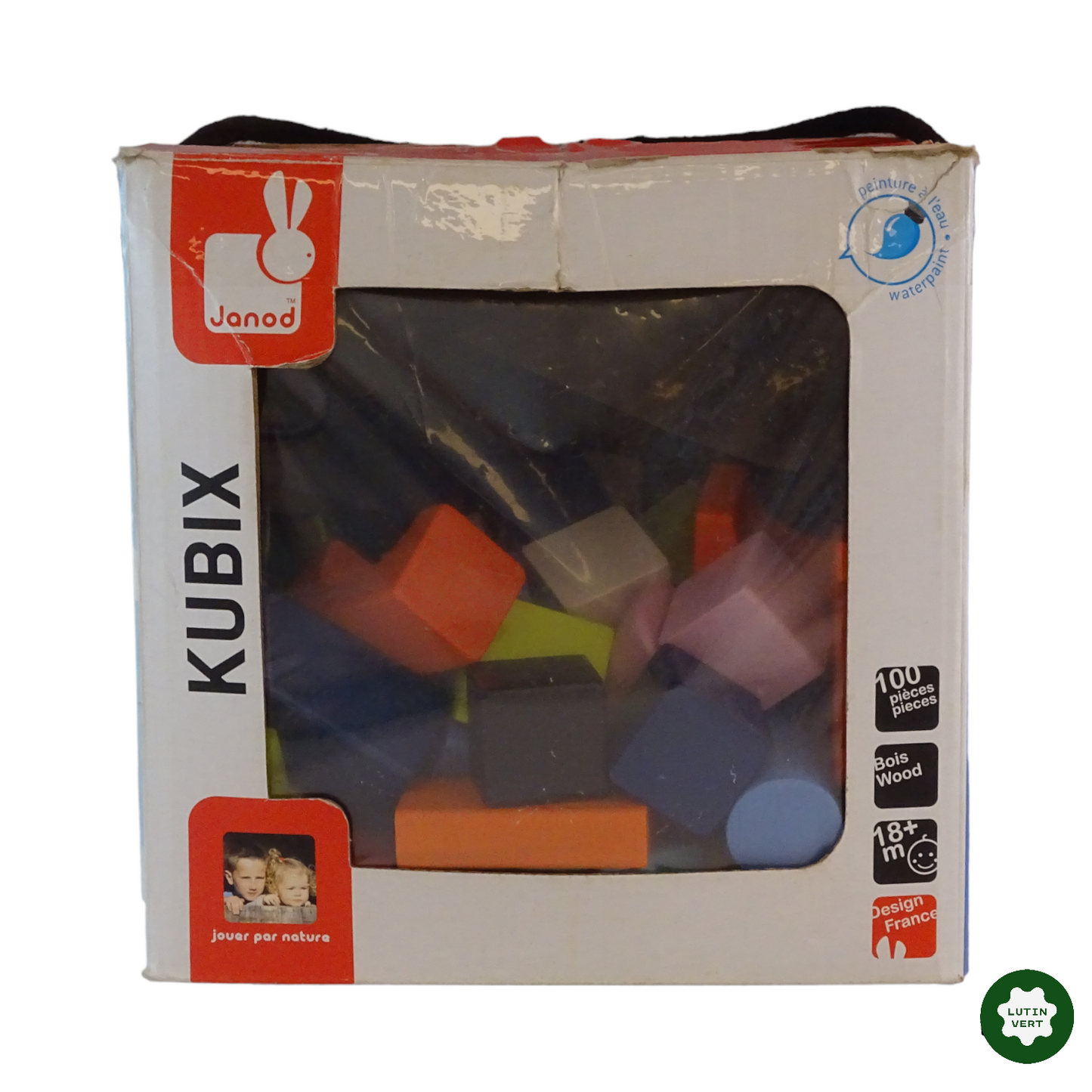 Kubix Construire le monde en couleurs d'occasion JANOD - Dès 3 ans | Lutin Vert