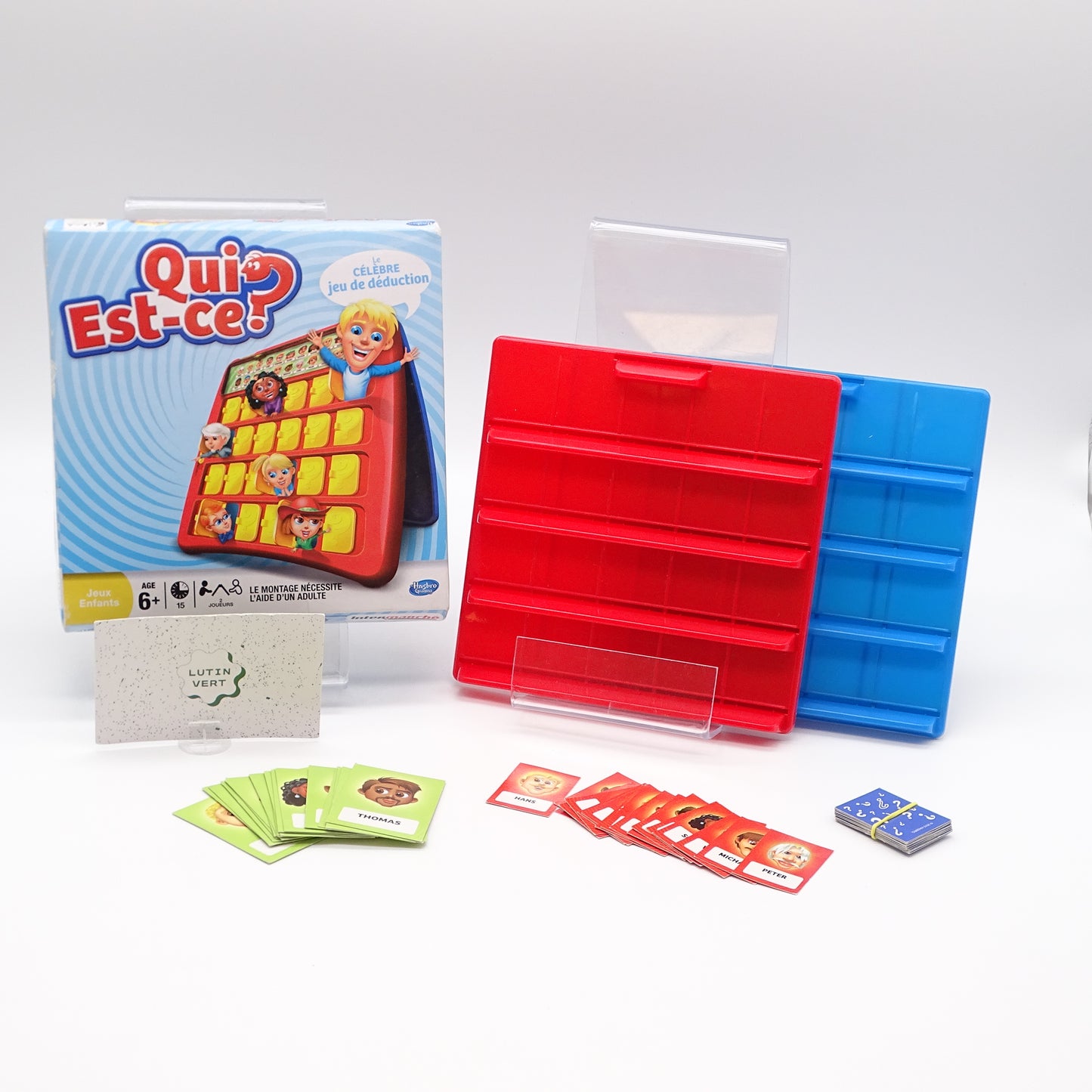 Qui Est-Ce ? Edition de voyage HASBRO - Dès 6 ans | Ref 15186