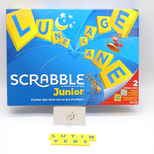 Scrabble Junior 2 niveaux de jeu MATTEL - Dès 6 ans | Ref 15192