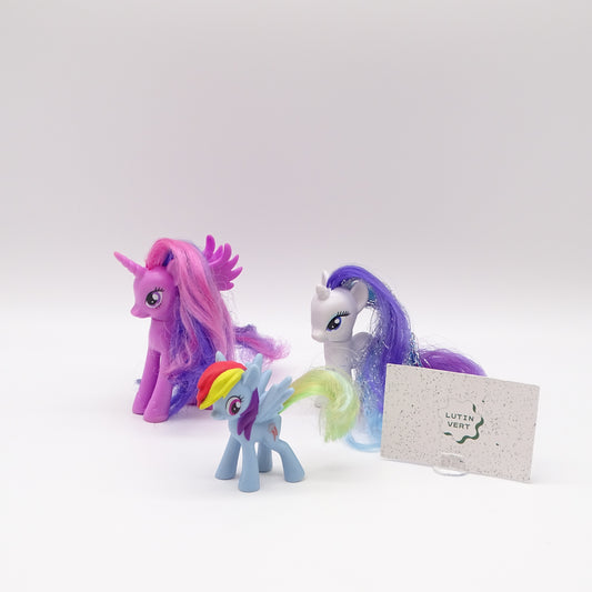 Lot de 3 Little Poney HASBRO - Dès 4 ans | Ref 15196