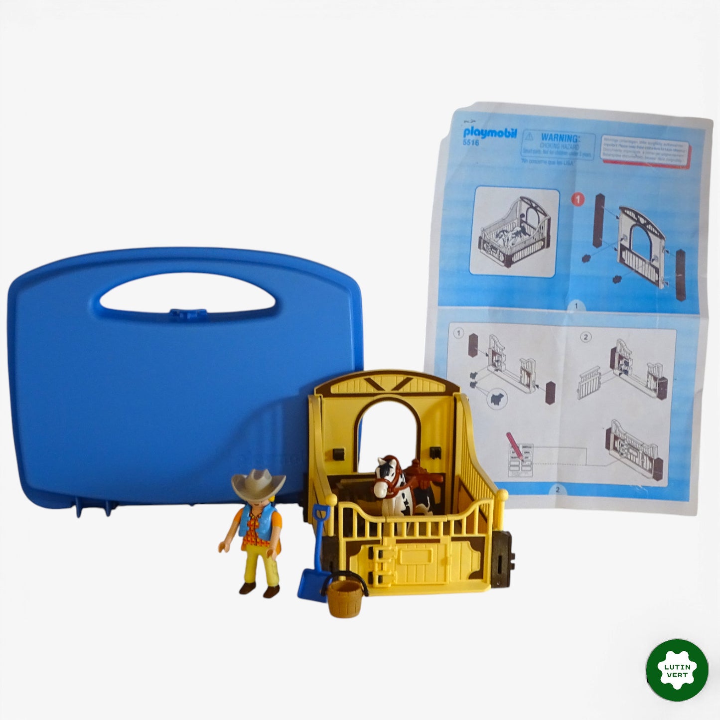 5516 Cheval & aventurière d'occasion Playmobil - Dès 4 ans | Ref 11380