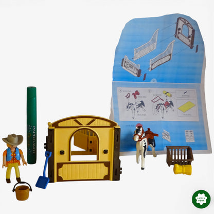 5516 Cheval & aventurière d'occasion Playmobil - Dès 4 ans | Ref 11380