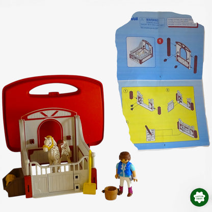 5107 Cheval & monitrice d'occasion Playmobil - Dès 4 ans | Ref 11379