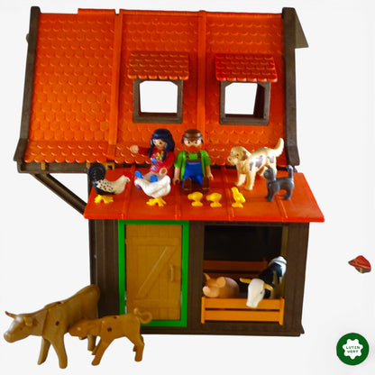 3716 Ferme avec animaux d'occasion Playmobil - Dès 4 ans | Ref 11384