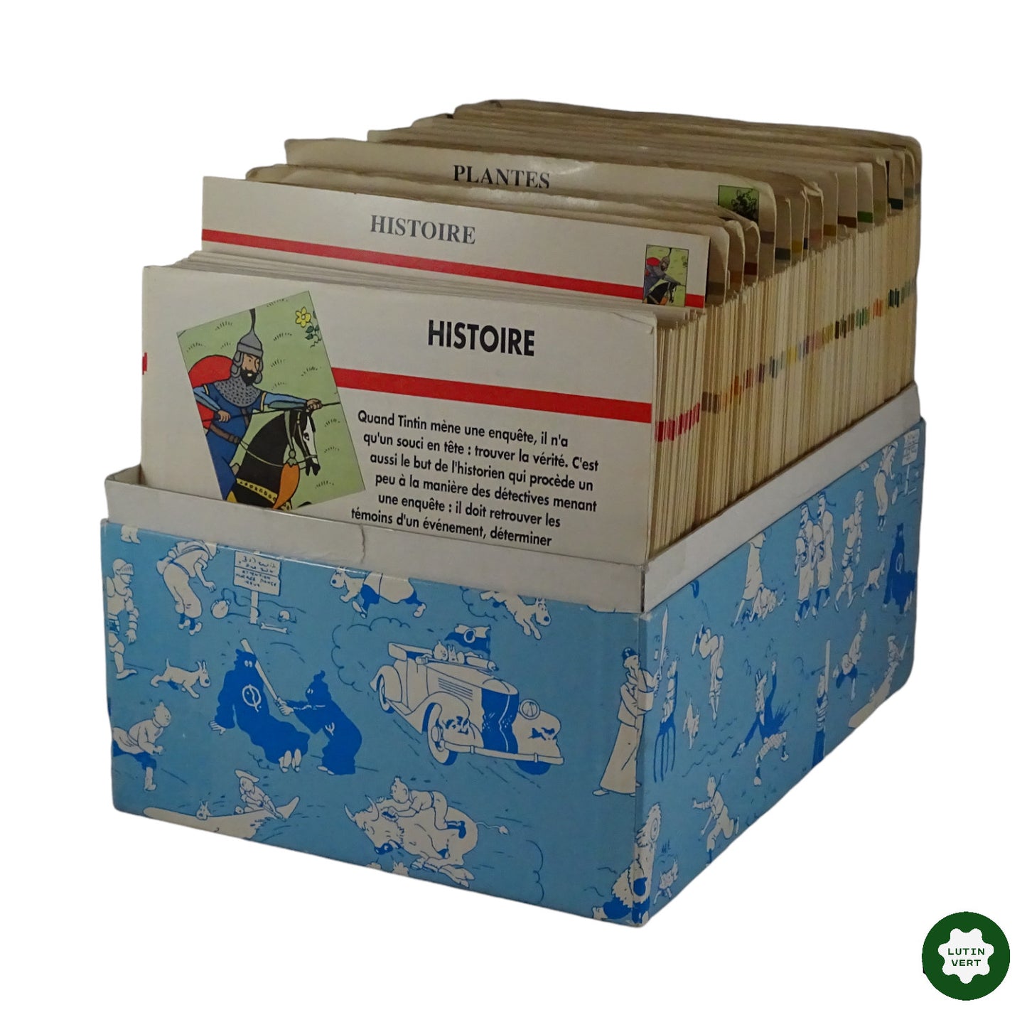 Fiches Tintin de 1992 d'occasion ATLAS - Dès 6 ans | Lutin Vert