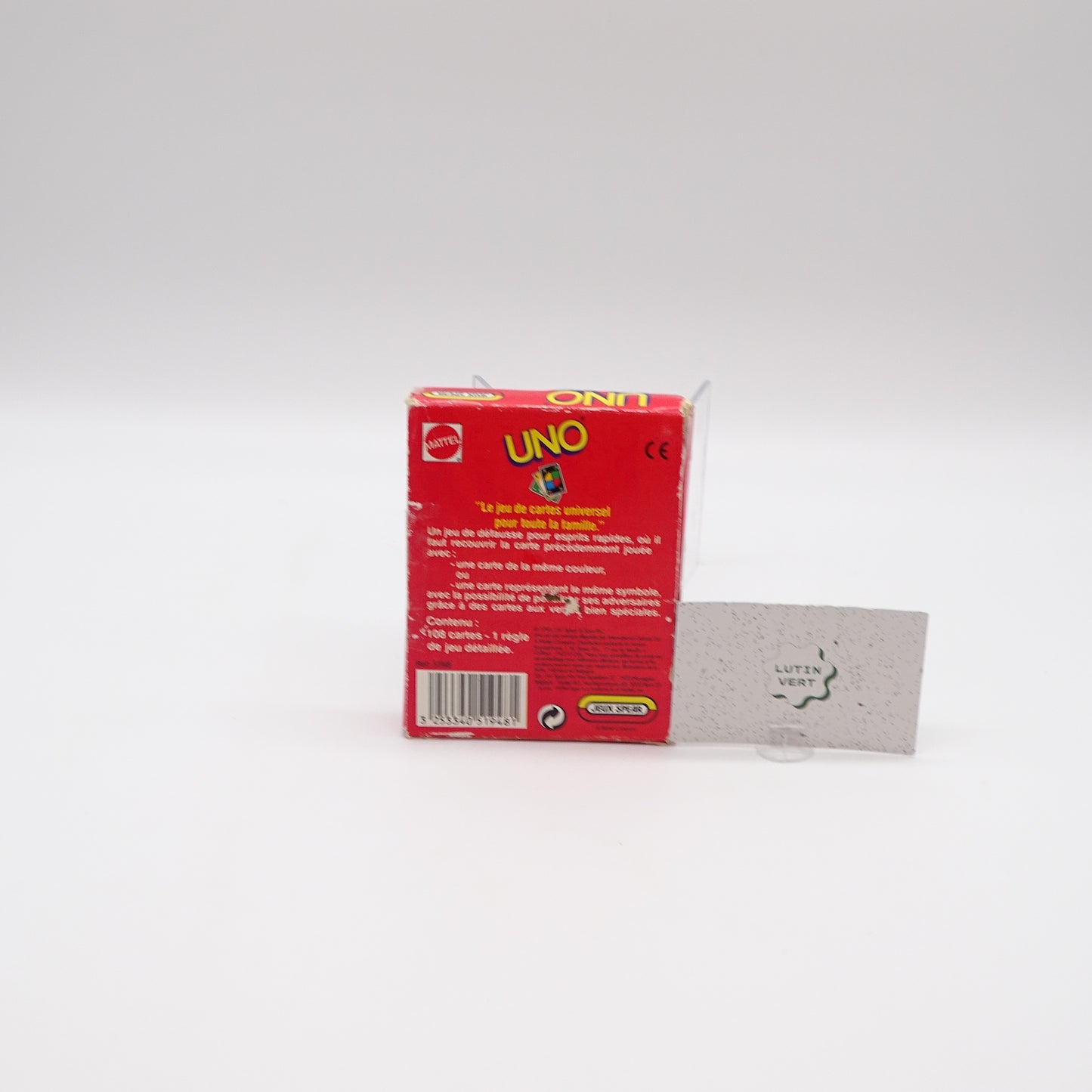 Uno, le jeu de carte universel JEUX SPEAR - Dès 7 ans | Ref 15213