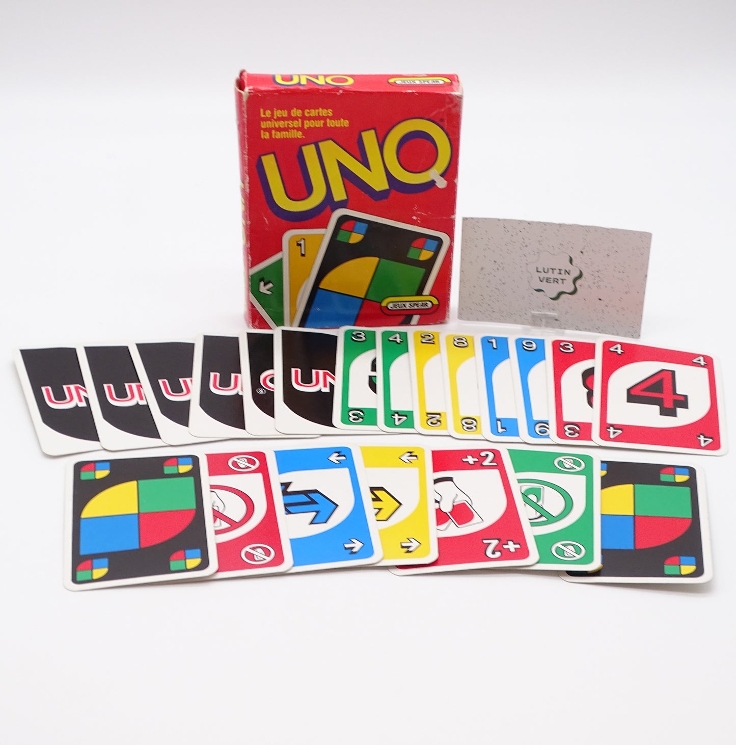 Uno, le jeu de carte universel JEUX SPEAR - Dès 7 ans | Ref 15213