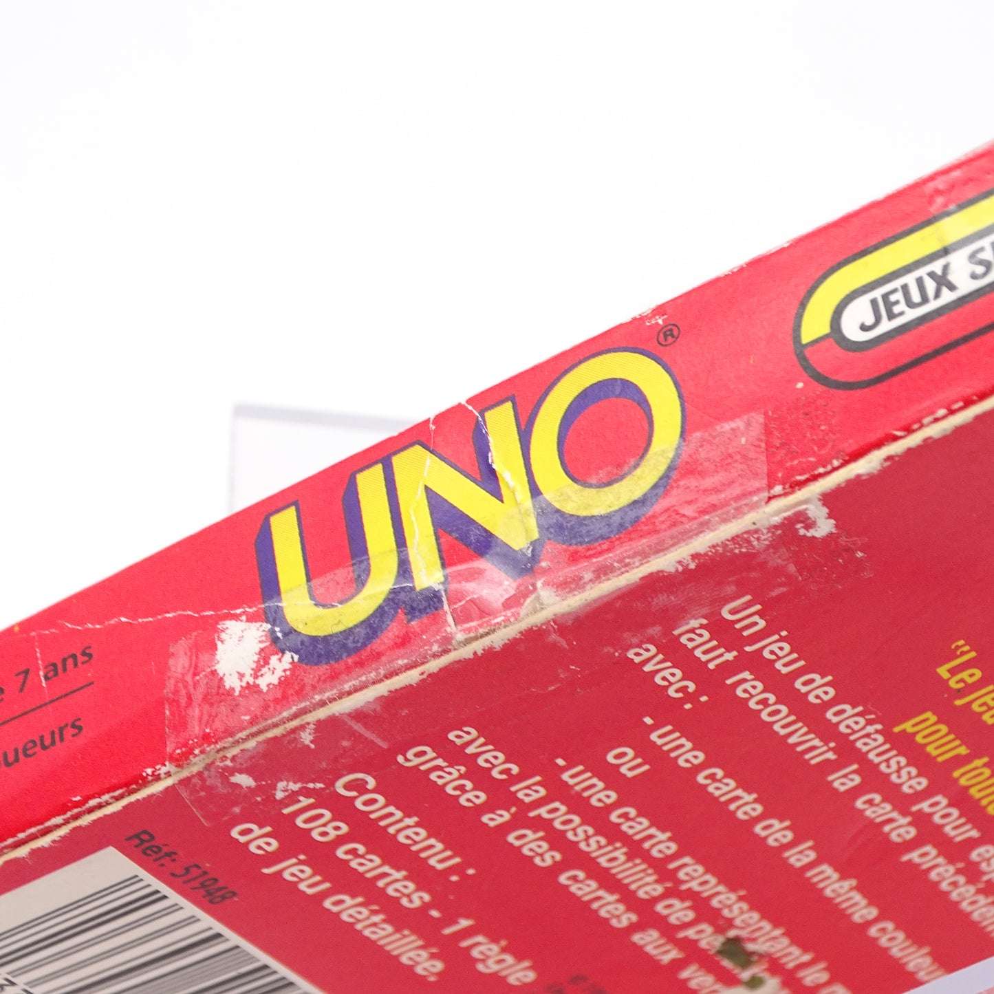 Uno, le jeu de carte universel JEUX SPEAR - Dès 7 ans | Ref 15213