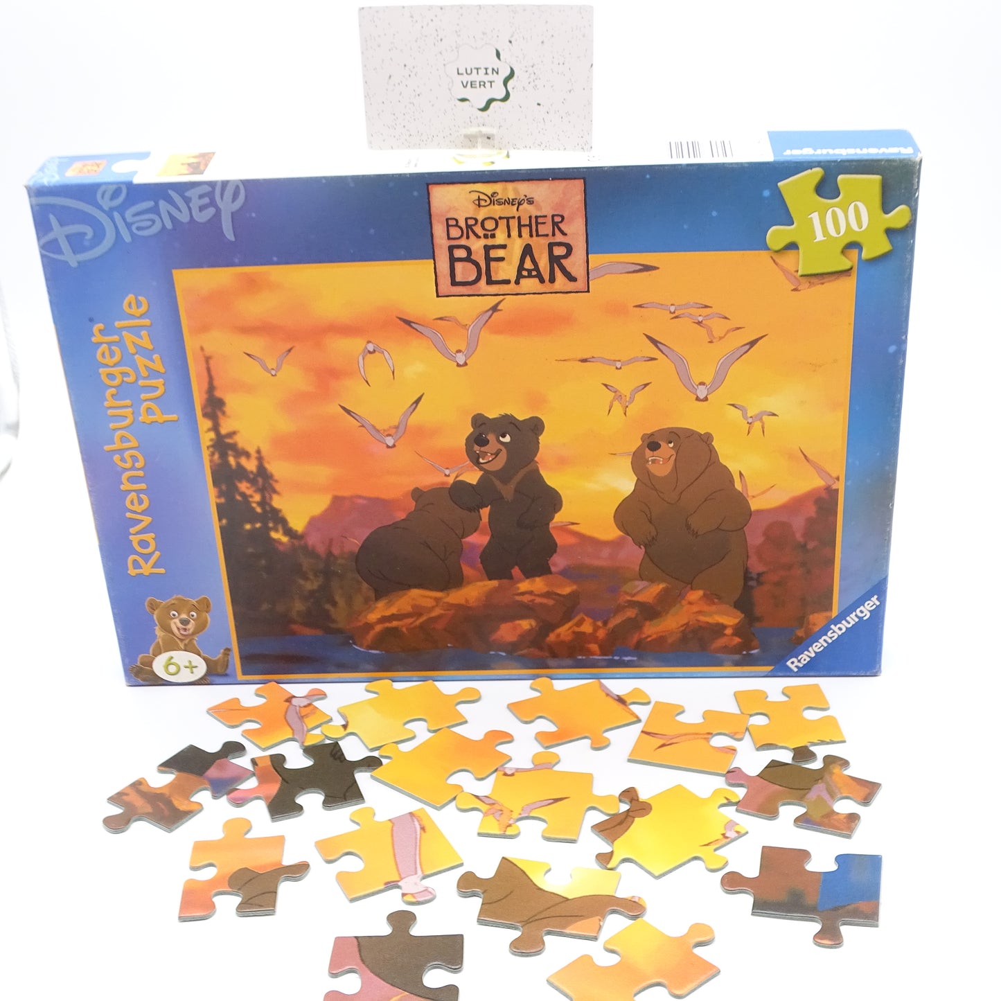 Puzzle Brother Bear 100 pièces RAVENSBURGER - Dès 6 ans | Ref 15221