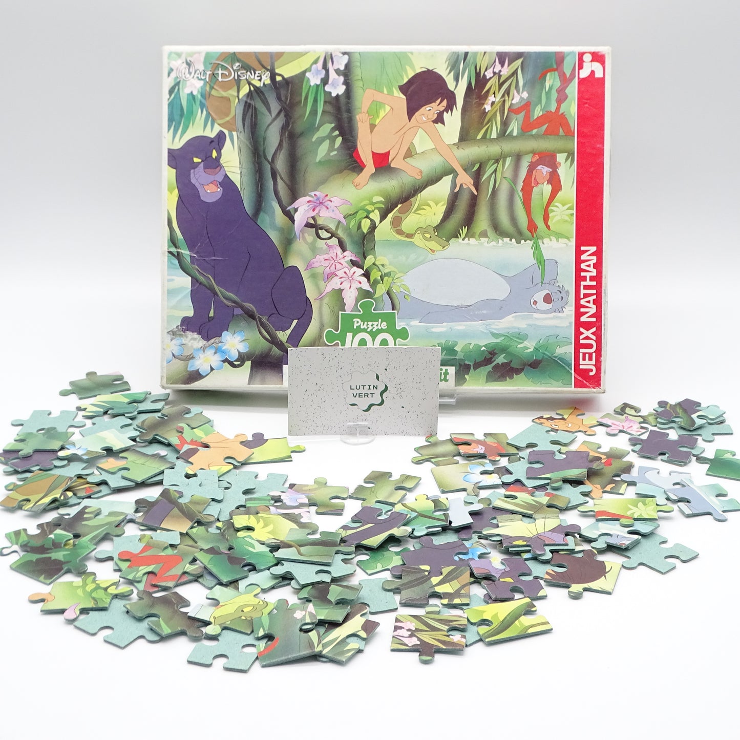 Puzzle 100 pièces Le Livre de la Jungle NATHAN - Dès 6 ans | Ref 15234